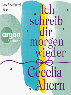 cover image of Ich schreib dir morgen wieder